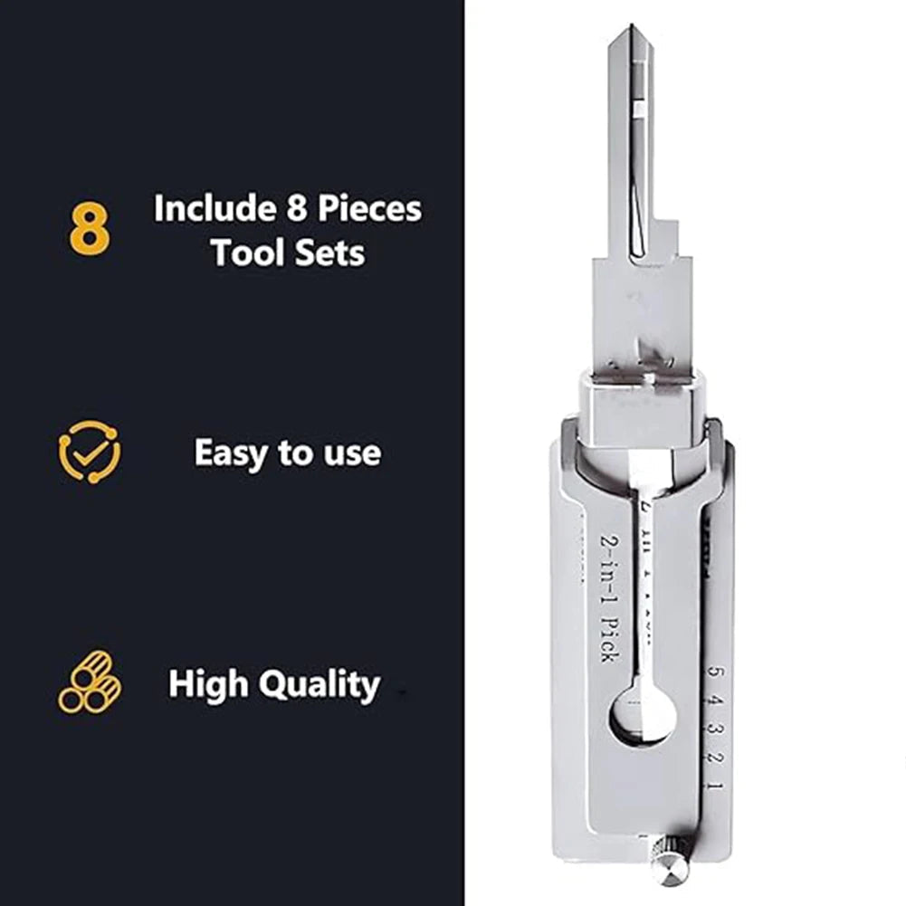 Unlock Your Key Repair Skills with Our Precision Stainless Steel Hook and O-Ring Tool Kit! 🛠️🔑 #DIY #ToolKit #KeyRepair