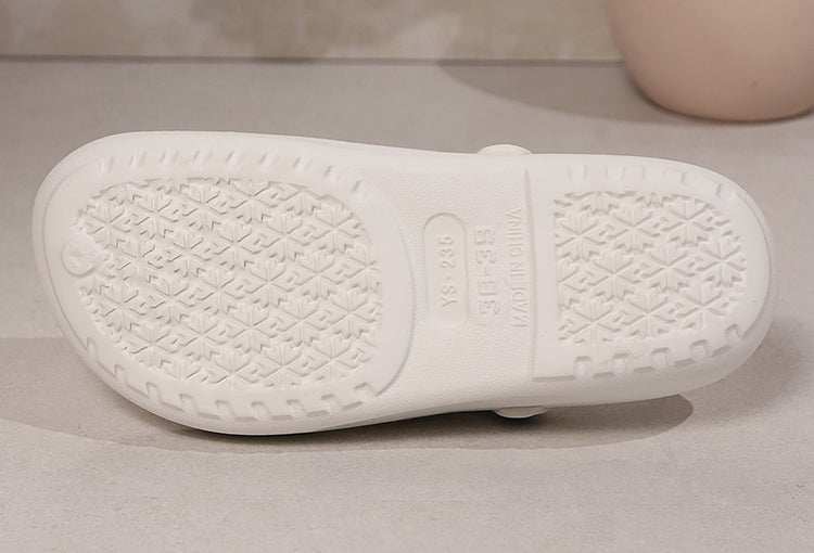 Clogs Platform Slippers Woman Shoes House Summer Sandals Casual Beach Fashion Footwear Indoor