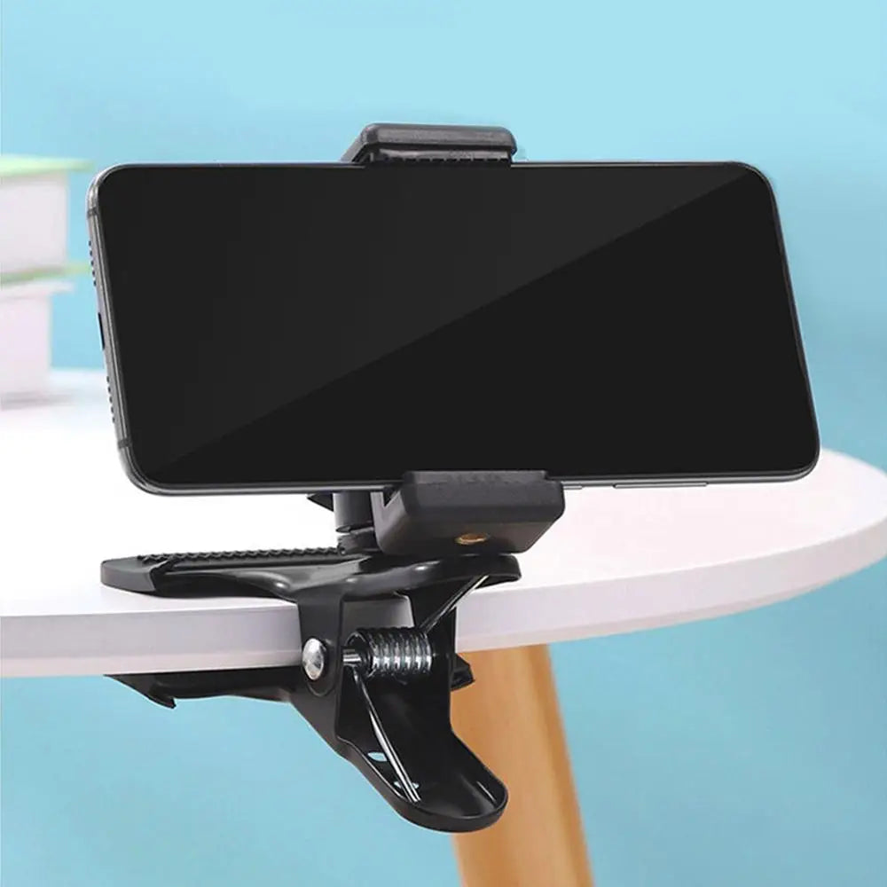 Guitar Head Clip Mobile Phone Holder Live Broadcast Bracket Stand Tripod Clip Head For iPhone 11 X Support Desktop Music Holder