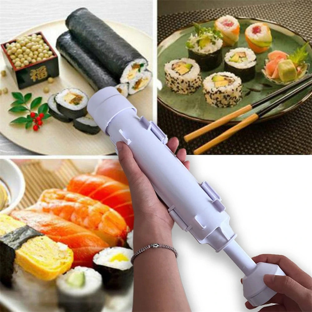 Quick Sushi Maker Roller Rice Mold Vegetable Meat Rolling Gadgets DIY Sushi Maker