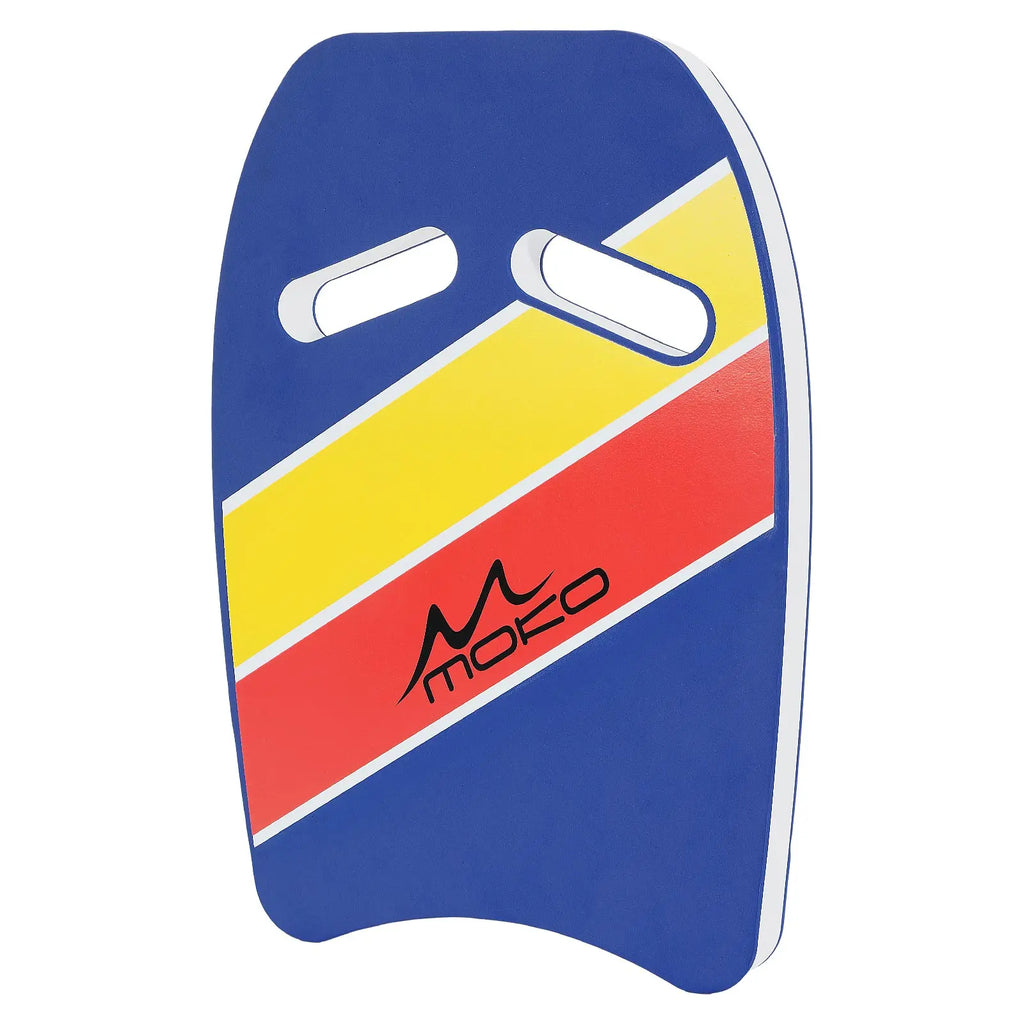 Kickboard swim exercise and fun under the sun