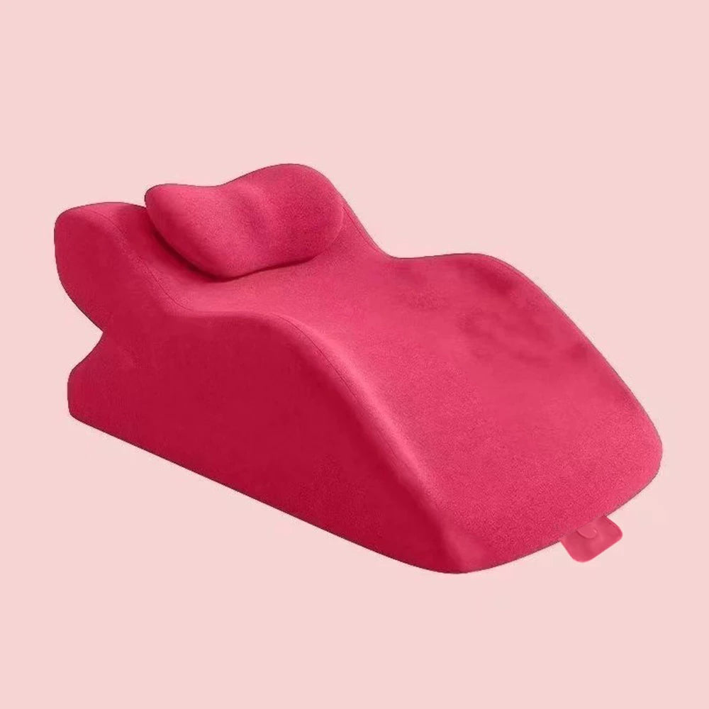 Bed Multifunctional Ergonomic Wedge Pillow with New Prone Position for Reading