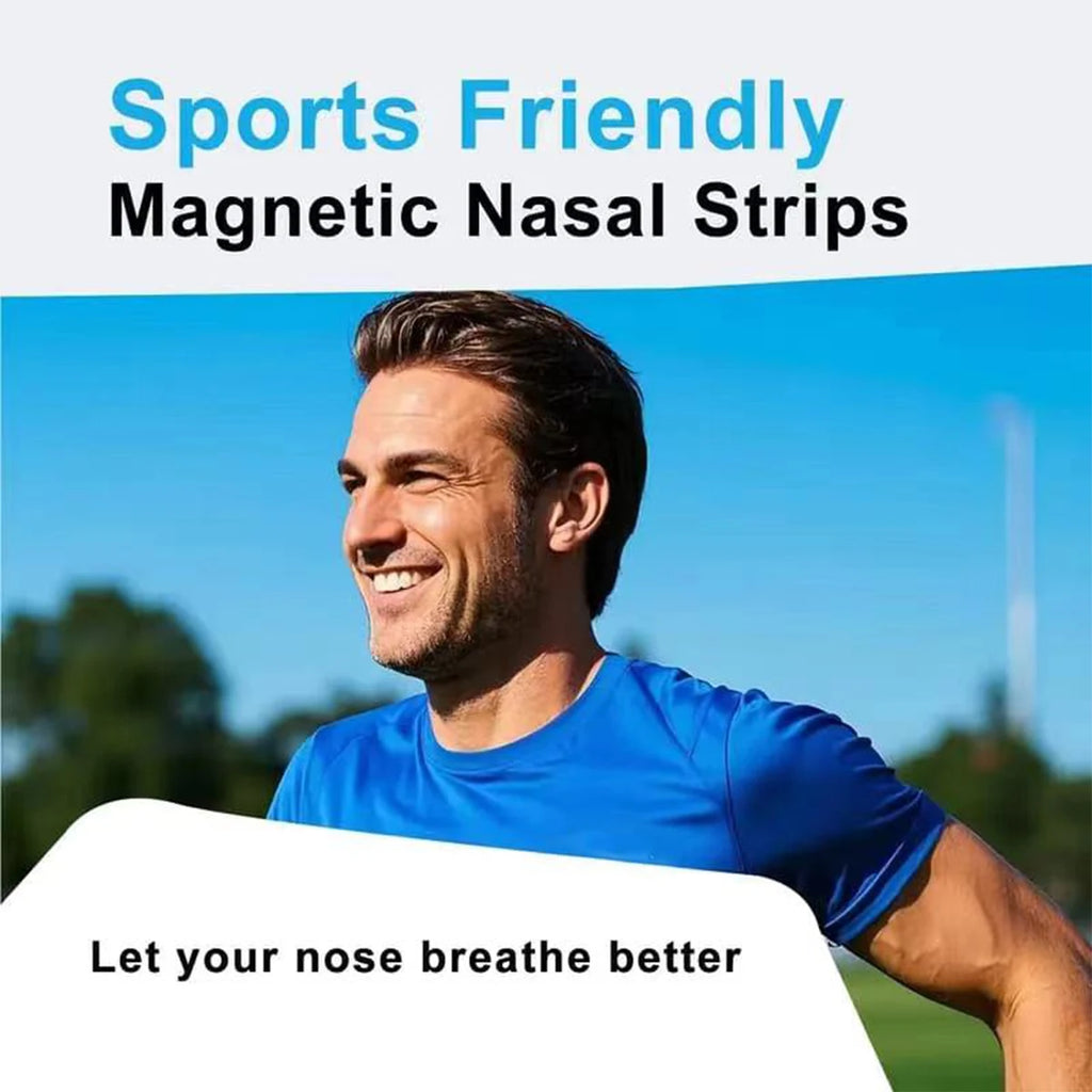 Outdoor fitness equipment-Nasal Dilator - Non-invasive Exercise/Daily Use Nasal Patch Comfortable Support Set: Magnetic Design.S