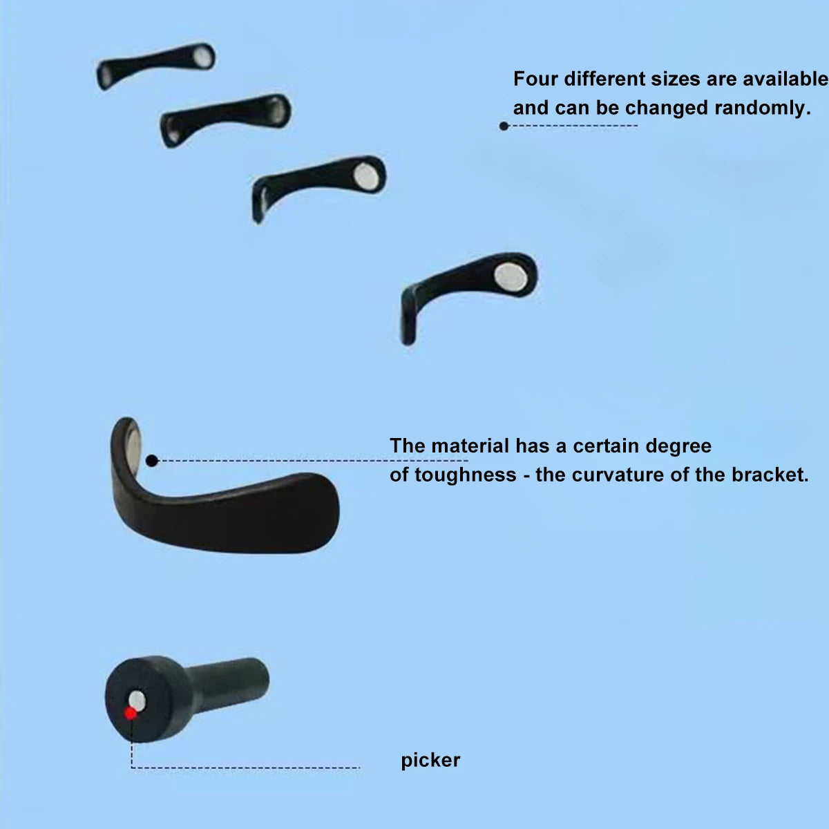 Outdoor fitness equipment-Nasal Dilator - Non-invasive Exercise/Daily Use Nasal Patch Comfortable Support Set: Magnetic Design.S