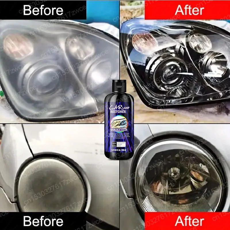 Car Headlight Polishing Agent Scratch Remover Repair Headlight Renewal Polish Liquid Headlights Restoration