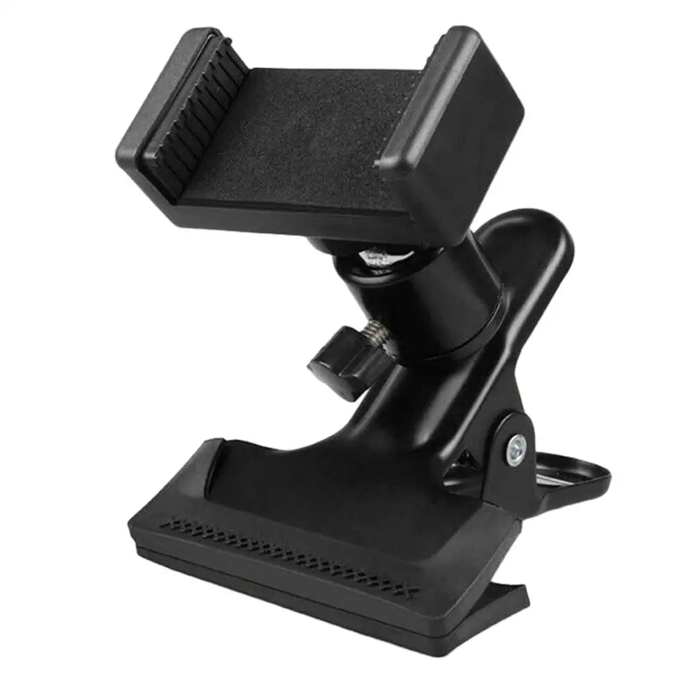Guitar Head Clip Mobile Phone Holder Live Broadcast Bracket Stand Tripod Clip Head For iPhone 11 X Support Desktop Music Holder