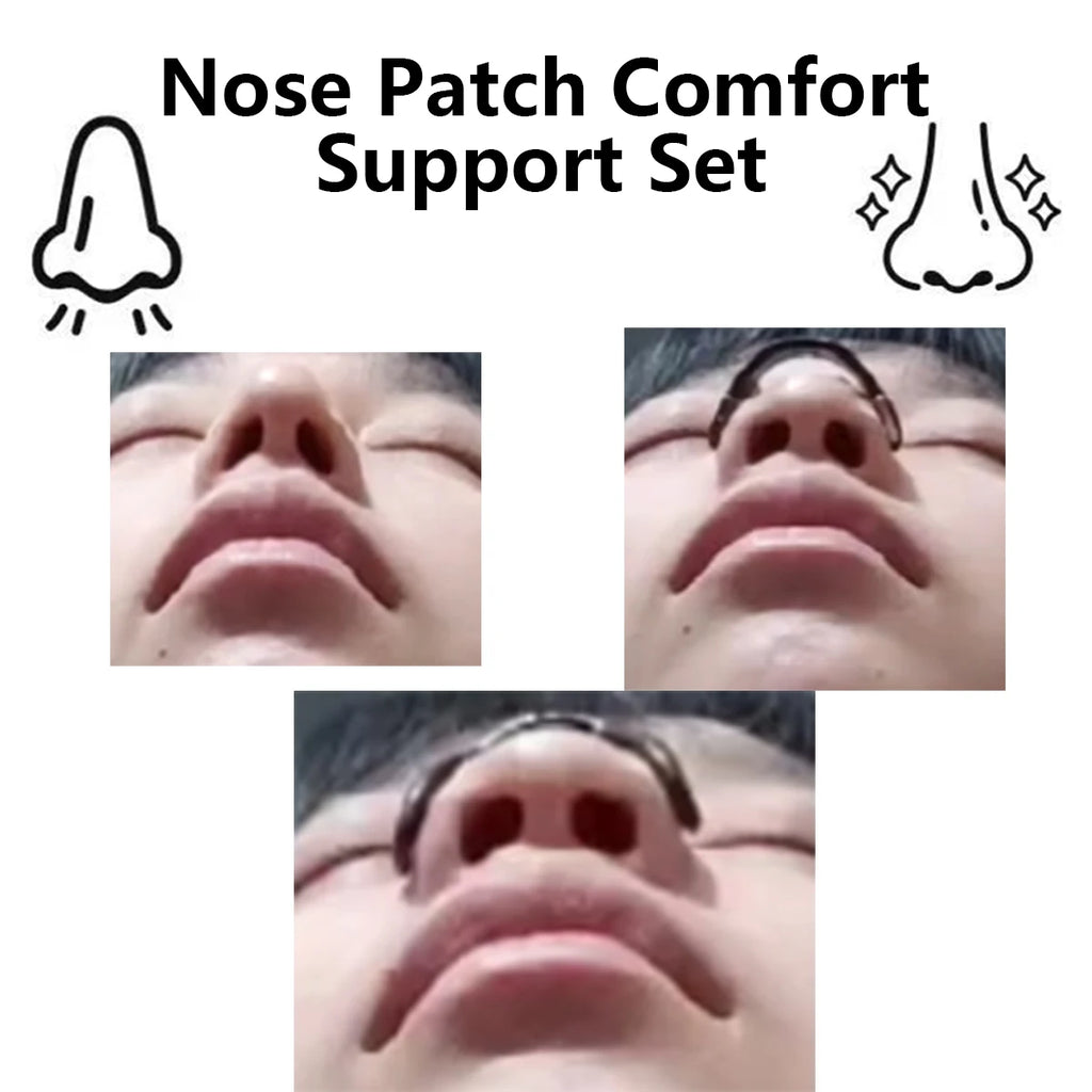 Outdoor fitness equipment-Nasal Dilator - Non-invasive Exercise/Daily Use Nasal Patch Comfortable Support Set: Magnetic Design.S