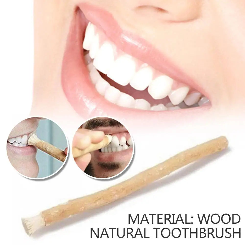 Portable Natural Miswak Toothbrush Traditional Arak Miswaak Manual Teeth Whitener Manual Tooth Care Stick For Travel