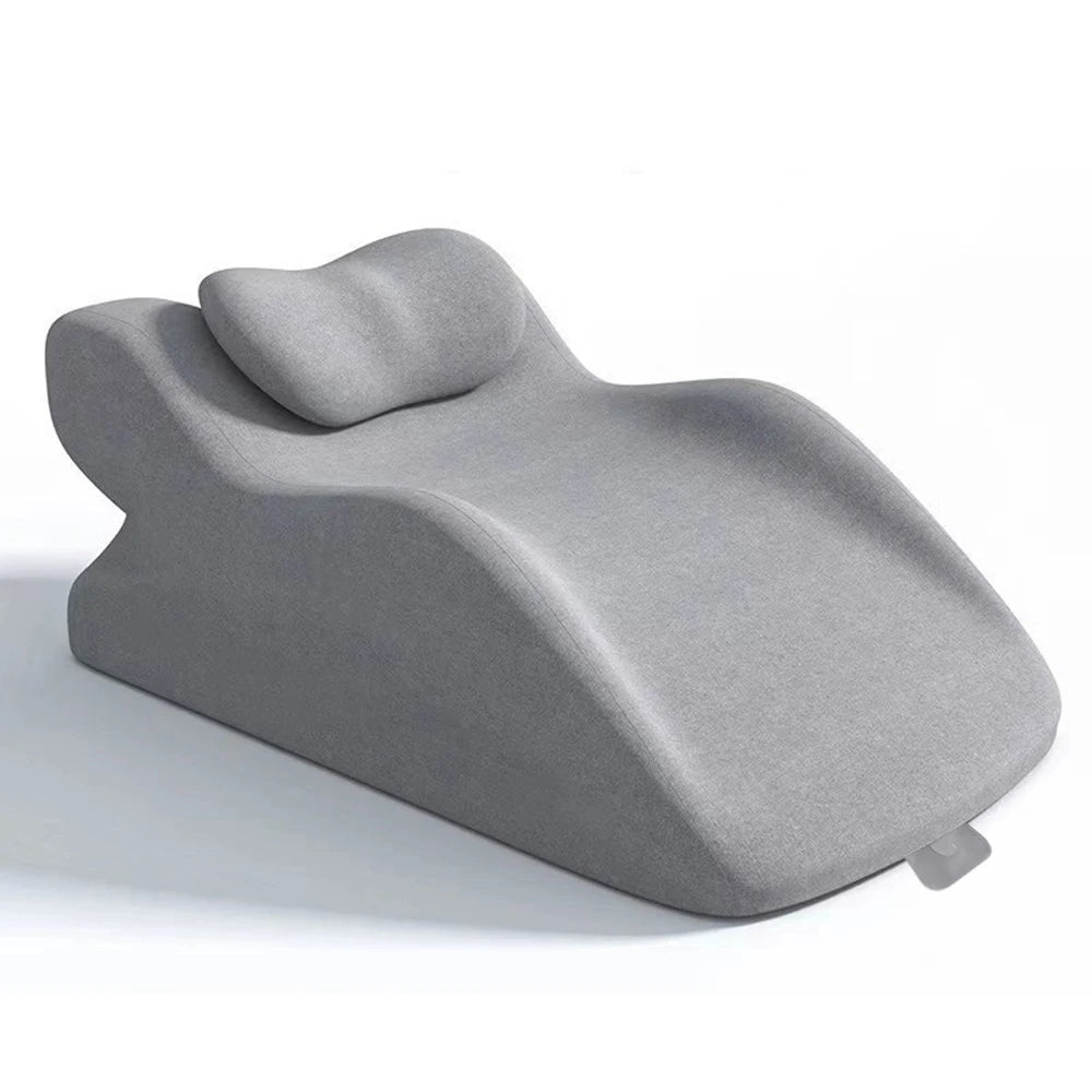Bed Multifunctional Ergonomic Wedge Pillow with New Prone Position for Reading
