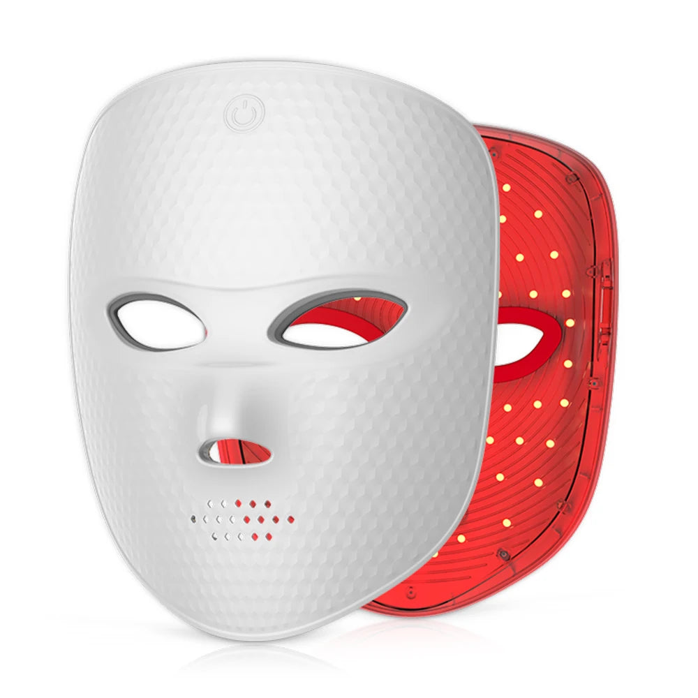 Wireless LED Mask 7 Color LED Face Mask Photon Skin Firming Anti Aging Rejuvenation Beauty Mask