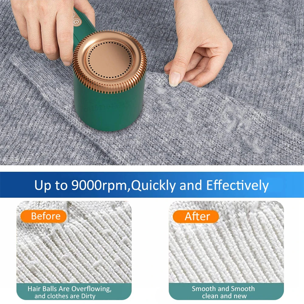 Portable Lint Remover for Clothes Rechargeable